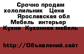 Срочно продам хололильник › Цена ­ 6 000 - Ярославская обл. Мебель, интерьер » Кухни. Кухонная мебель   